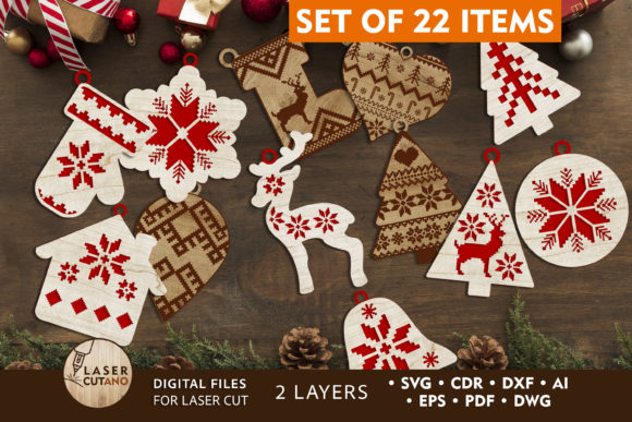 22 Christmas Folk Ornaments: A Winter Amp for Blogs