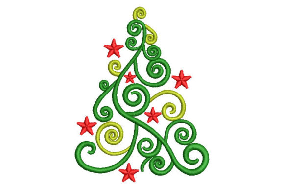 Árbol De Navidad Con Estrella y Christmas