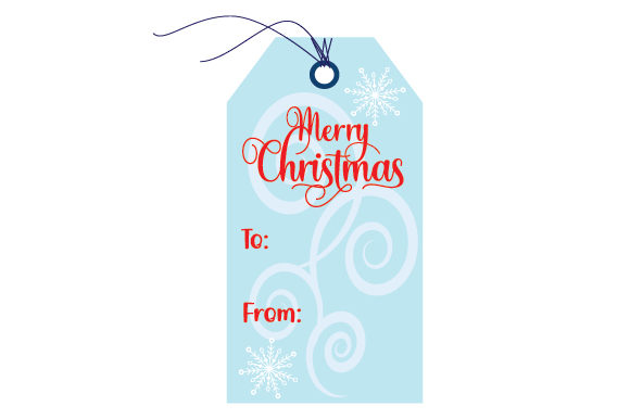 Christmas Gift Tag Template: Festive Branding