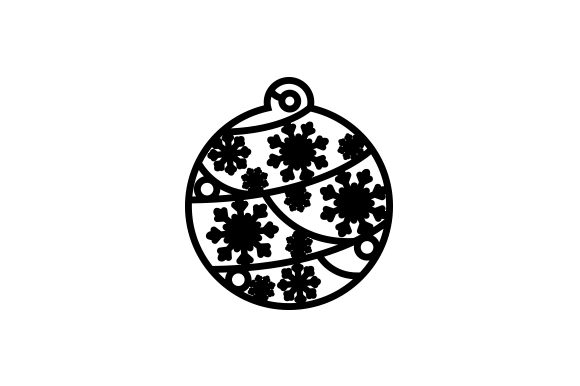 Elaborate Christmas Tree Ornament for Festive Design