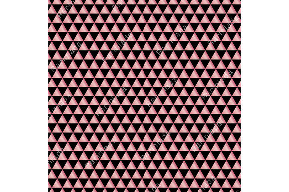 Elegant Rose Gold Triangles Pattern Review