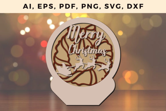 Layer Christmas Ornaments: Festive SVG for Branding
