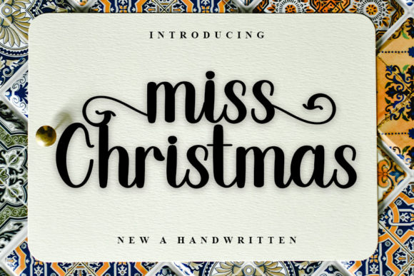 Miss Christmas Review: A Script Amp Asset for Festive Branding