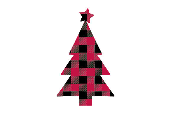 Plaid Christmas Tree: A Festive Branding Asset