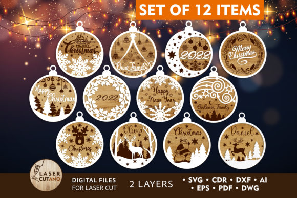 Review: Christmas Ornaments Craft Files for Winter Amp Shops