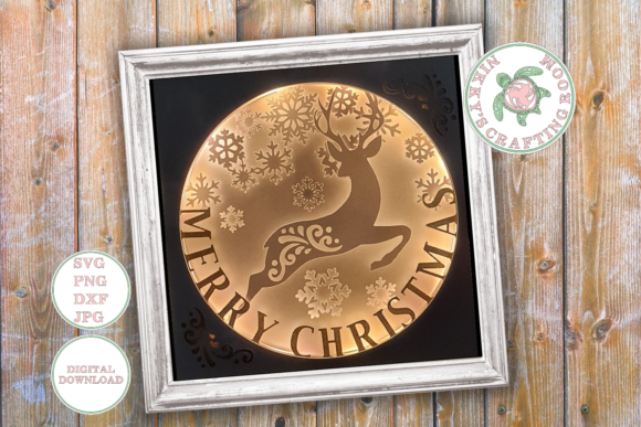 Review: Christmas Stag 3d Shadow Box Design