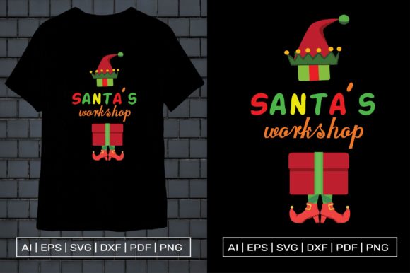 Santa s Workshop Print Templates: A Designer's Review