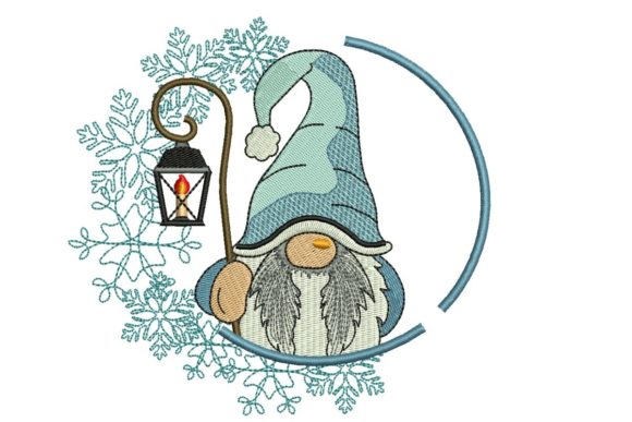 Snowflake Christmas Gnome: A Festive Asset for Holiday Blogs