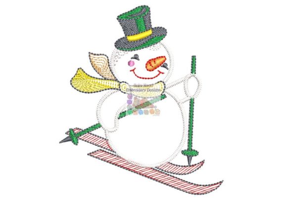 Snowman Begin to Ski: A Christmas Asset Review