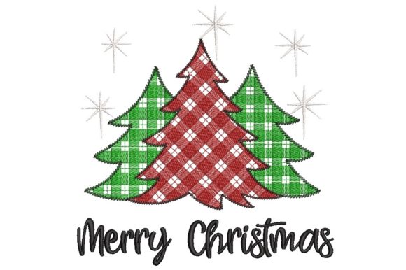 Three Christmas Trees: A Designer's Review for Holiday Stitching